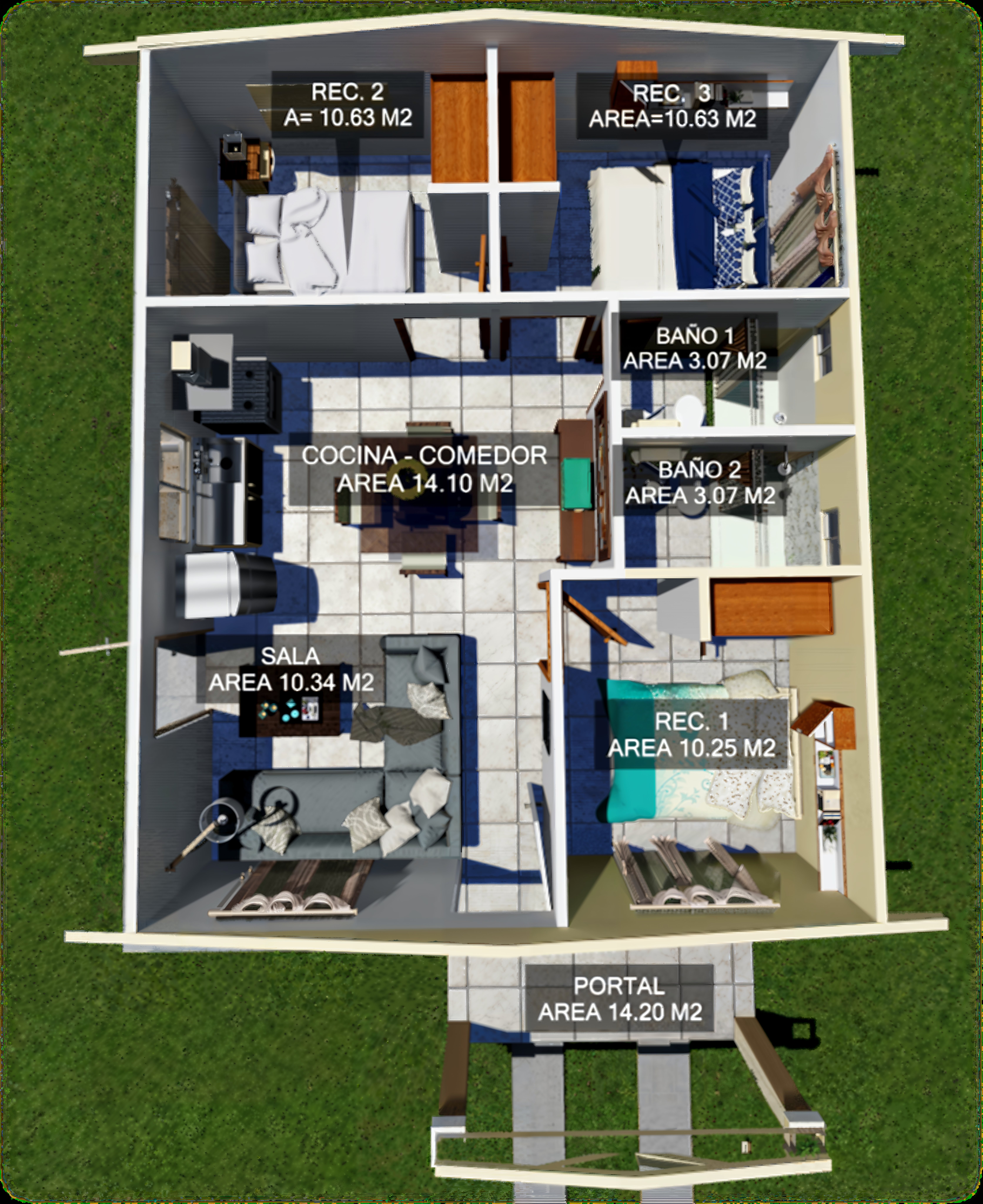 Planta arquitectónica ZEUS